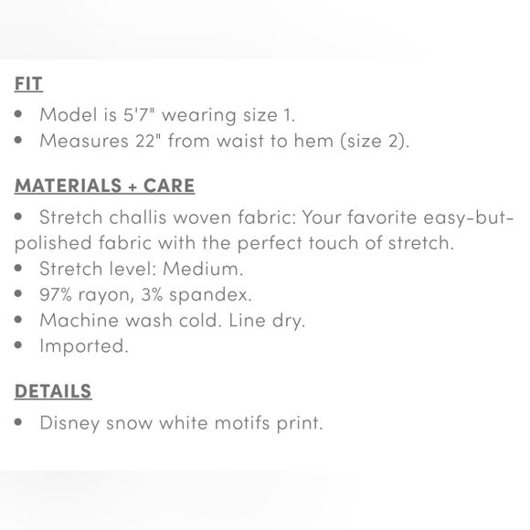 TORRID I Disney I Snow White Skirtall - Picture 5 of 5